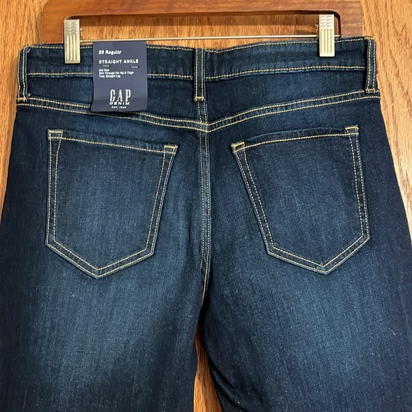 GAP Denim 29 Regular Straightt Ankle with Cuffs - Picture 6 of 7